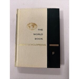 The World Book Encyclopedia F Volume 7 1964 Vintage Hardcover Reference Book